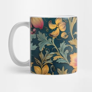 Mystical Tapestry: Vintage Indian Rug Reverie Mug